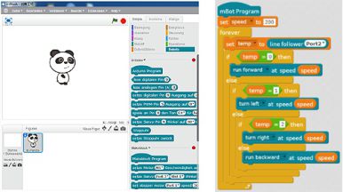 robot Mbot didactX