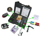 Ce DidactX est inclus dans la Technomallette VTT. Le logiciel DidactX© propose les sujets suivants : GÉNÉRAL - les objets naturels - les objets techniques - les besoins - la fonction d‘estime et la fonction d‘usage - le principe de fonctionnement d‘un objet (moyens de transport AUTOUR DU VTT et des pièces ou maquettes fournies - la direction d‘un véhicule, l‘ergonomie d‘un cadre - la transmission et les rapports de braquet - les freins, la roue et la fourche (e-Drawings) - le feu arrière - les matériaux - les liaisons - le rôle et principe d‘un roulement (maquette) - le principe de l‘excentrique et du tube fendu (maquette) - l‘analyse de la notice - les ressorts en général et dans le VTT Tout est prêt De très nombreuses informations, démonstrations, consignes, exercices et manipulations comprenant des évaluations et des synthèses sont proposées autour du vélo et des éléments concernés par les fonctions DIRIGER, DÉPLACER, PORTER et ÊTRE SÉCURISÉ.- les fichiers SolidWorks et eDrawings - 1 VTT complet monté (observation) - 1 maquette de tube fendu (investigation) - 1 maquette roulement + billes (investigation) - 1 système excentrique de serrage de selle - 1 cassette de 6 pignons à manipuler - 1 notice d‘utilisateur et de maintenance - 1 feu arrière à démonter - 1 pédale à démonter - 1 branche de Vbrake à manipuler et à démonter